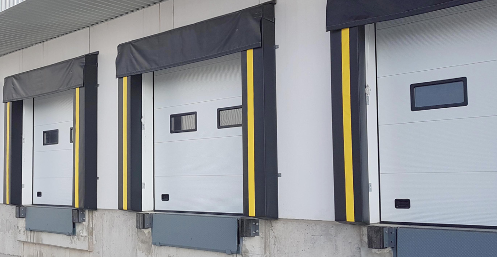 puerta industrial seccionada richards wilcox modelo thermatite t150 en mexico