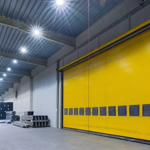  DYNACO PUERTAS RAPIDAS INDUSTRIALES PUERTAS ENROLLABLE DE LONA PRECIO CDMX INSTALACION DE PUERTA RAPIDA MEXICO 
