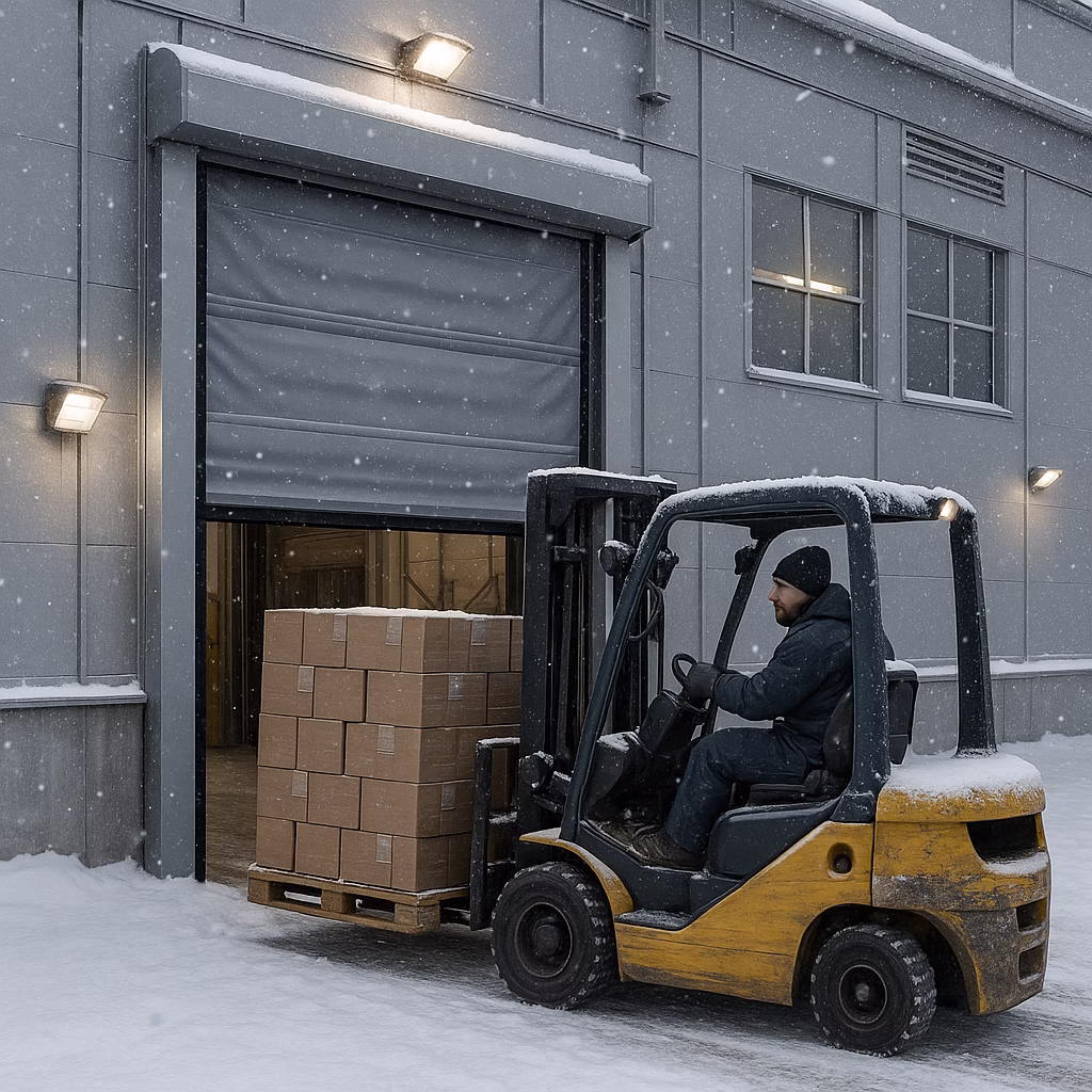 all weather m2 dynaco en nieve cortina rapida para exterior