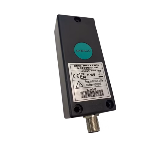 Encoder Dynaco DNC2 Green Dot con distintivo verde y conector inferior